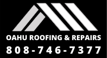 oahu roofs repairs honolulu roofing contractor logo
